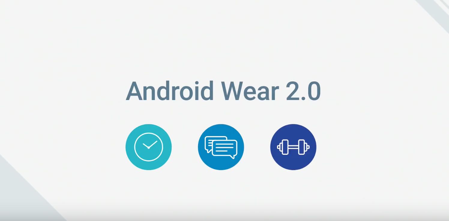 Android Wear 2.0 slide