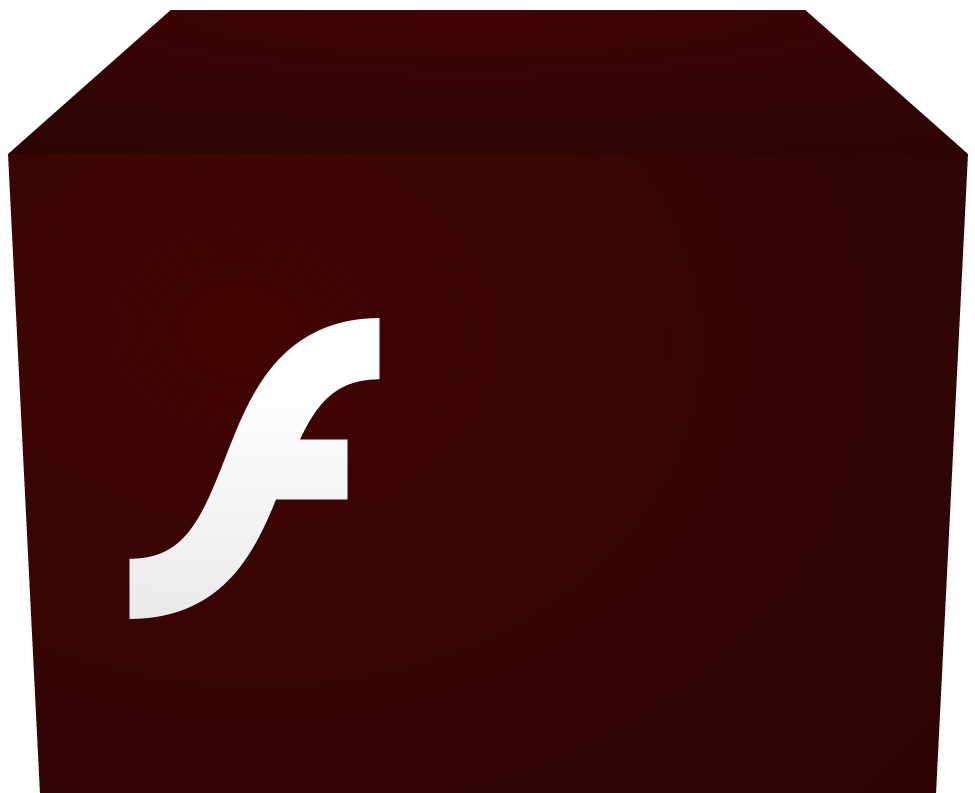 uninstall flash player - adobe icon