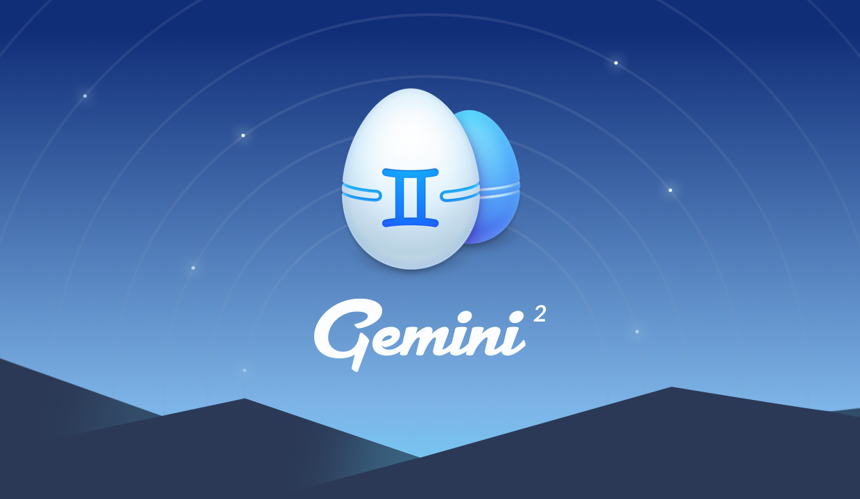 Gemini 2 for OS X teaser 001