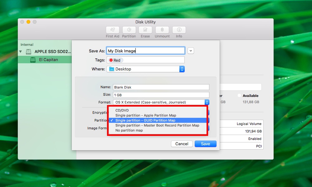How to create blank images Disk Utility Mac screenshot 077