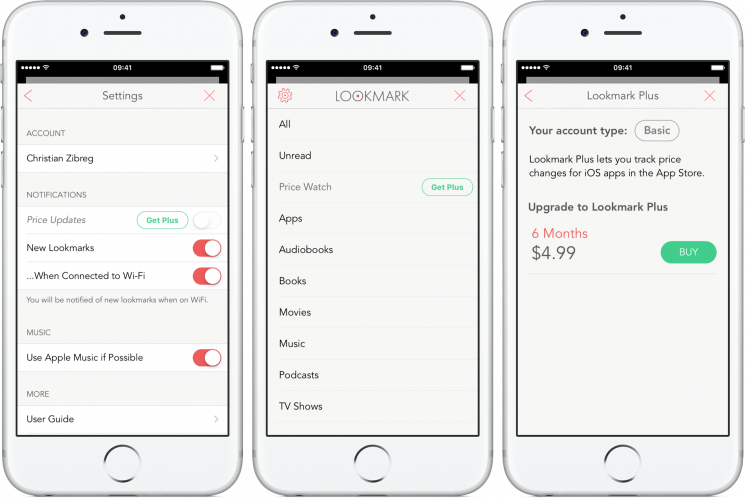 Bookmark apps and iTunes content and install them later with Lookmark ...