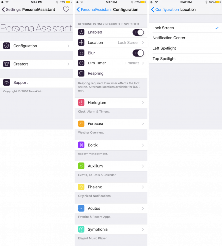 Personal Assistant Interface PersonalAssistant: a 7-in-1 tweak that supercharges your Lock screen