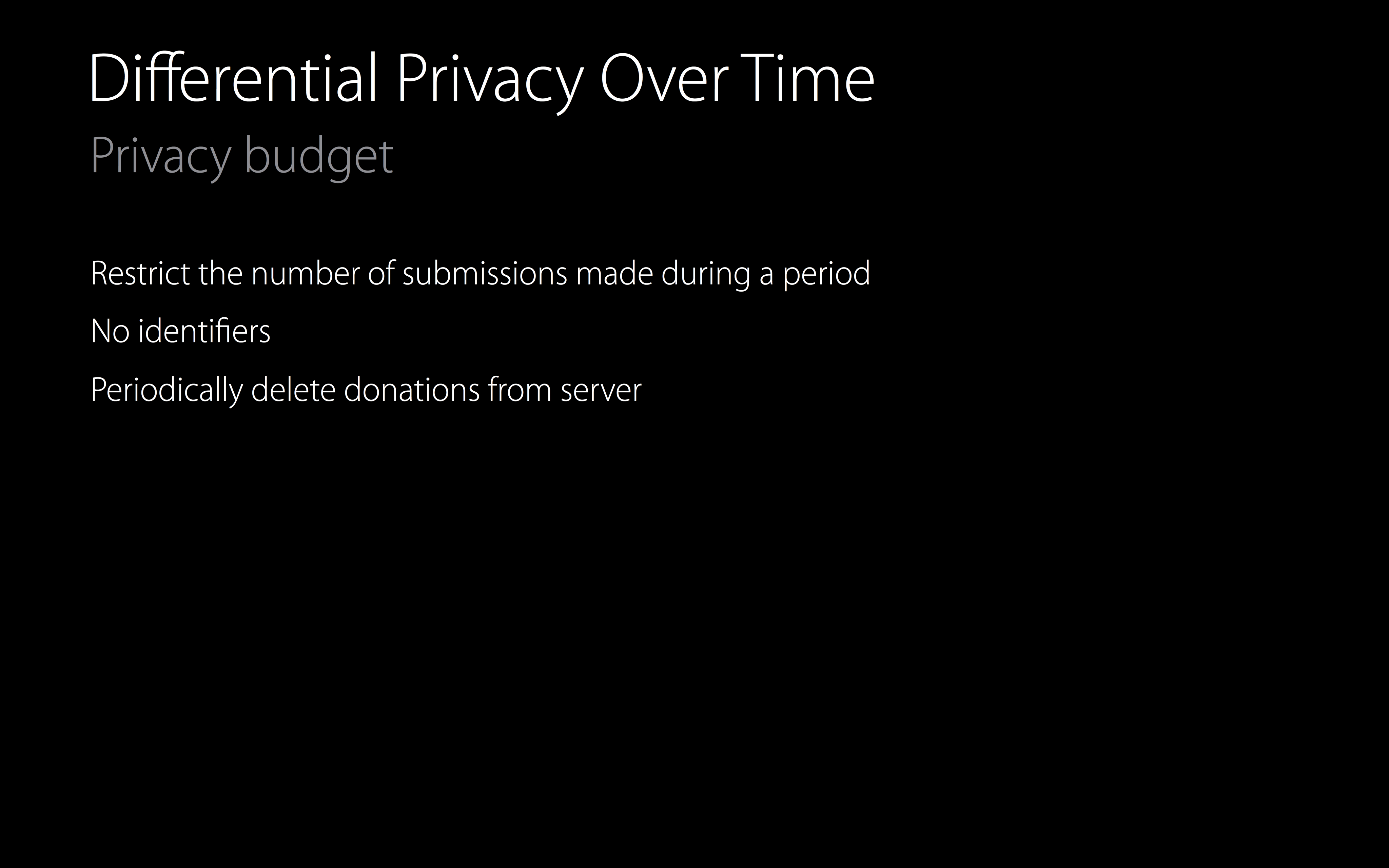 Apple Differential Privacy WWDC 2016 slide 004