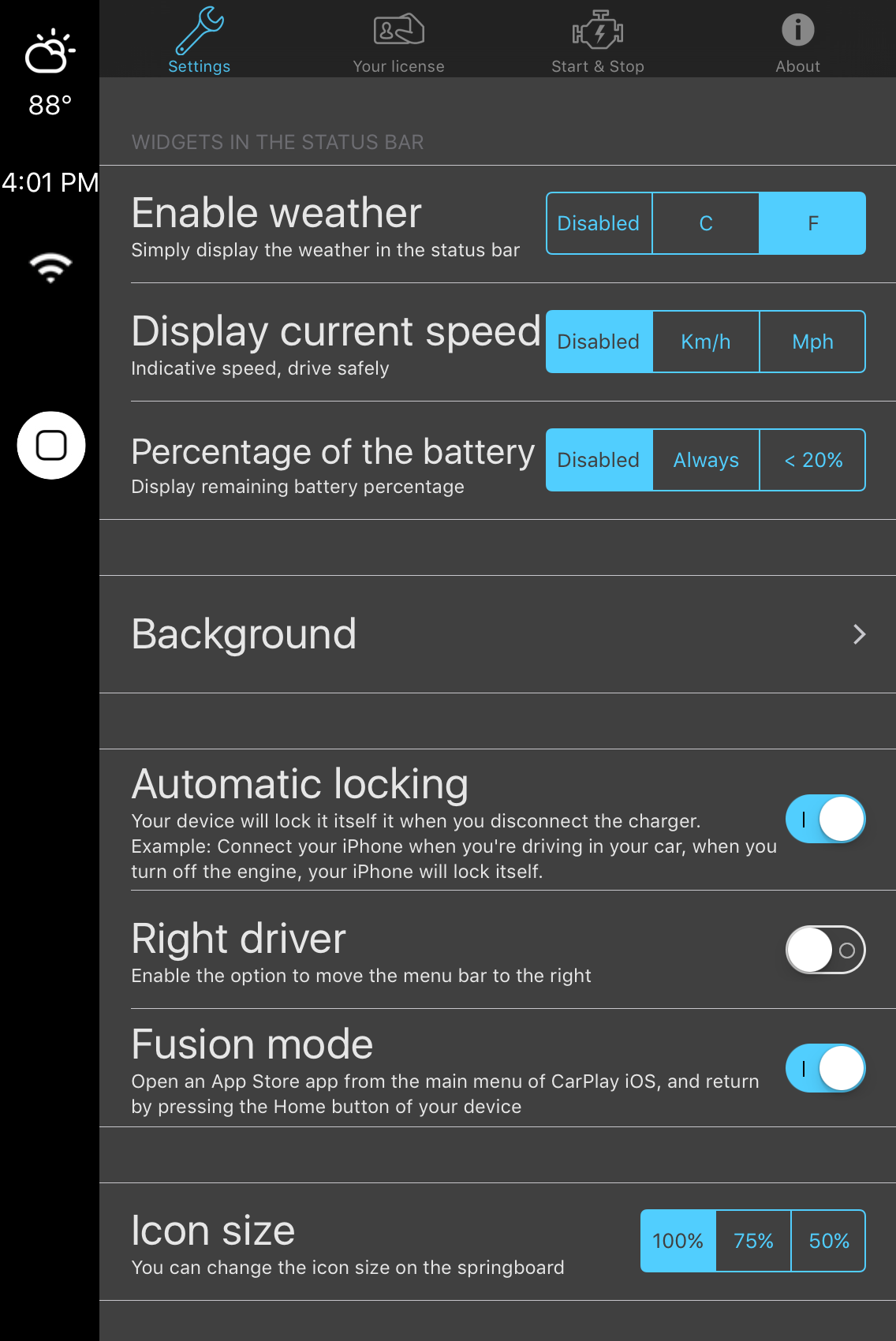 CarPlay iOS Prefs 1