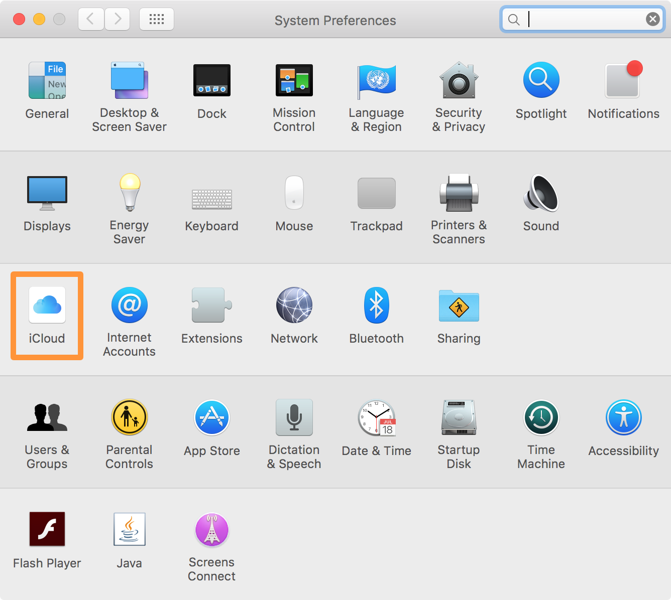 CloudClip iCloud Drive Mac Preferences