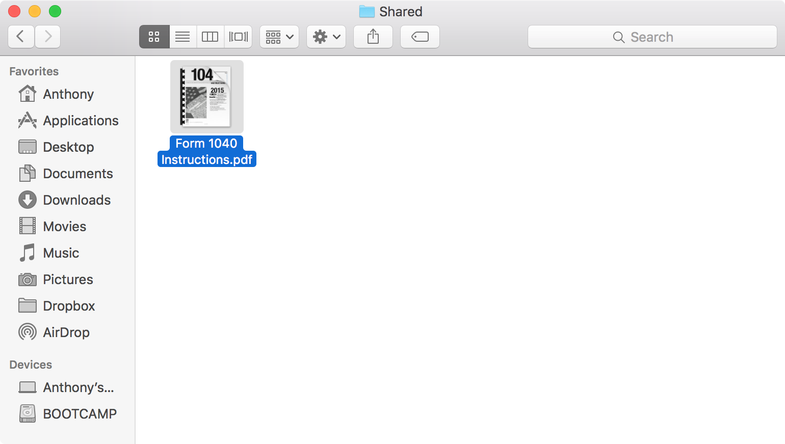 share files between users mac - Shared Folder