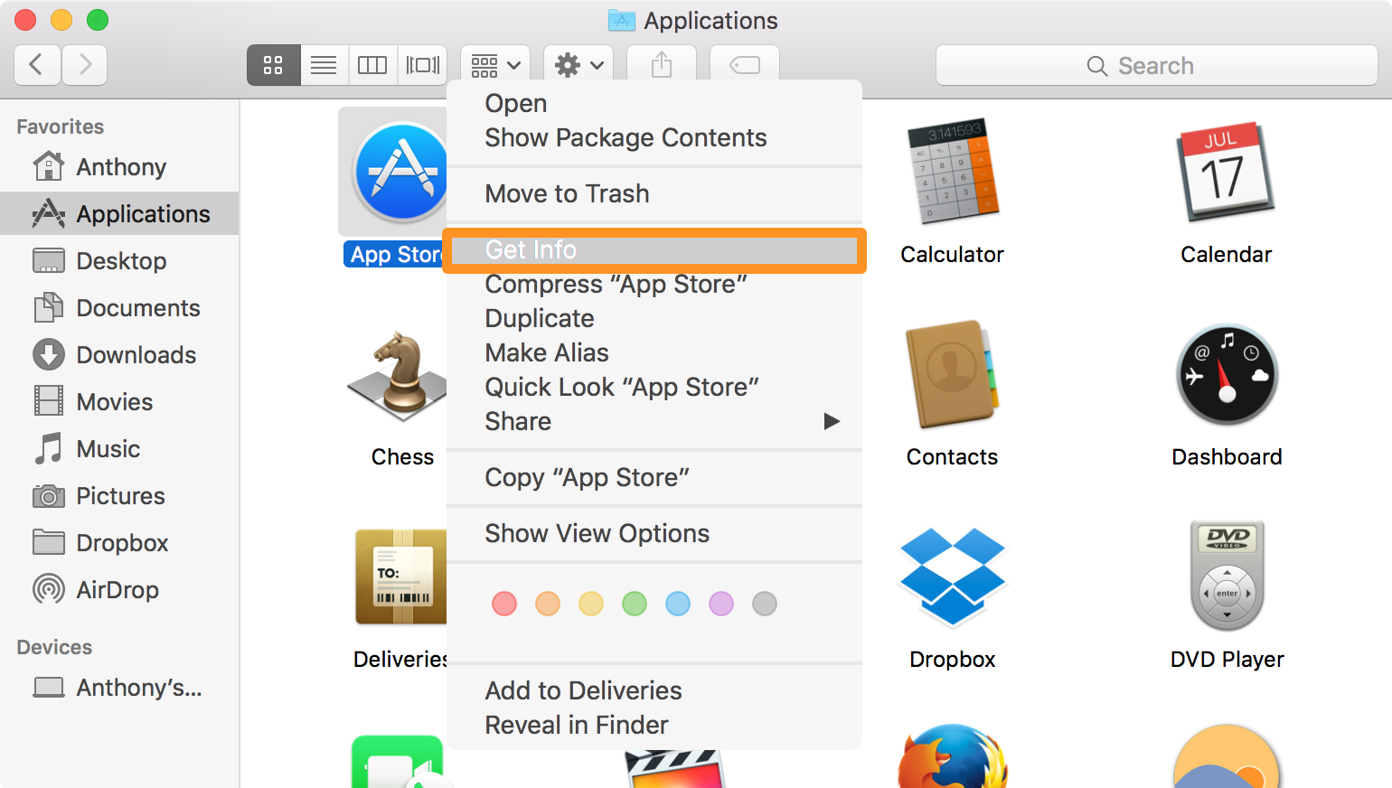 Mac App Low Resolution Get Info
