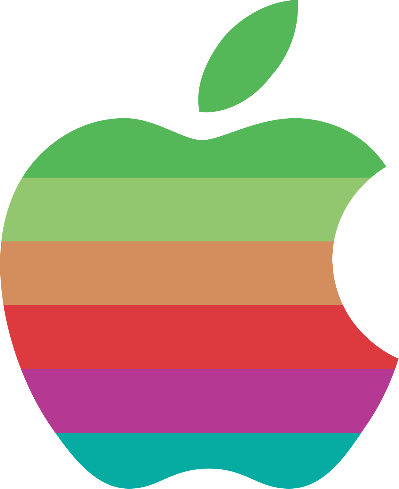 Matt Bonney Retro apple logo for WWDC 2016