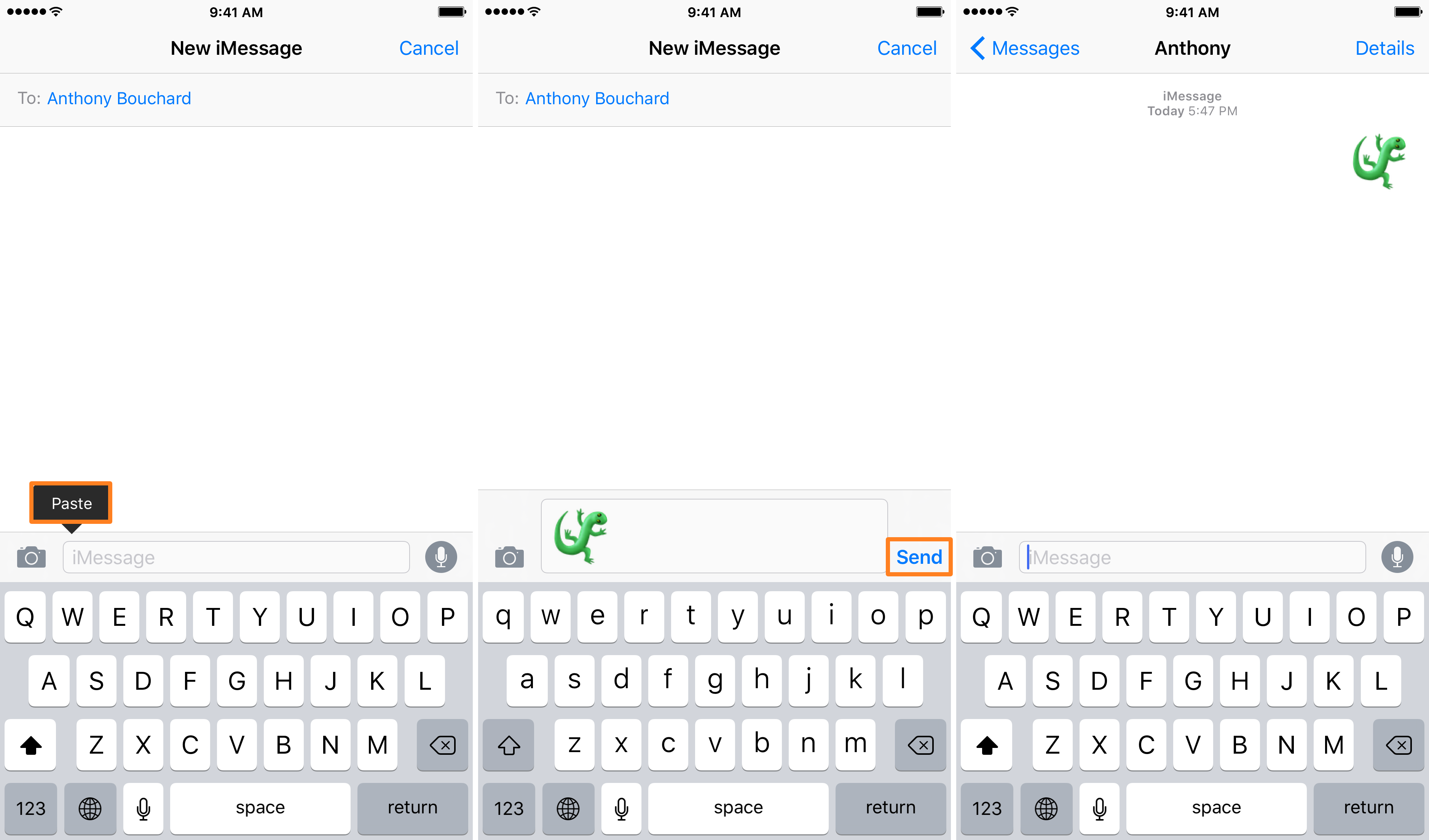 Send New Unicode 9.0 Emoji on iPhone SMS