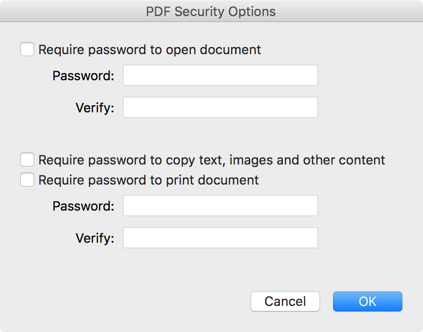 encrypted PDF file