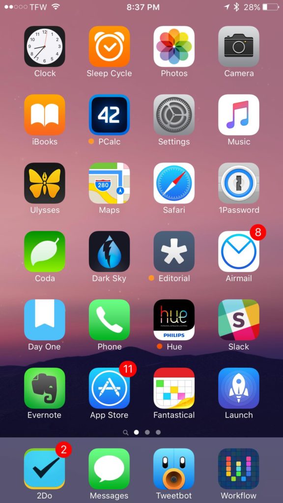 What's on your Home screen: Timothy Reavis
