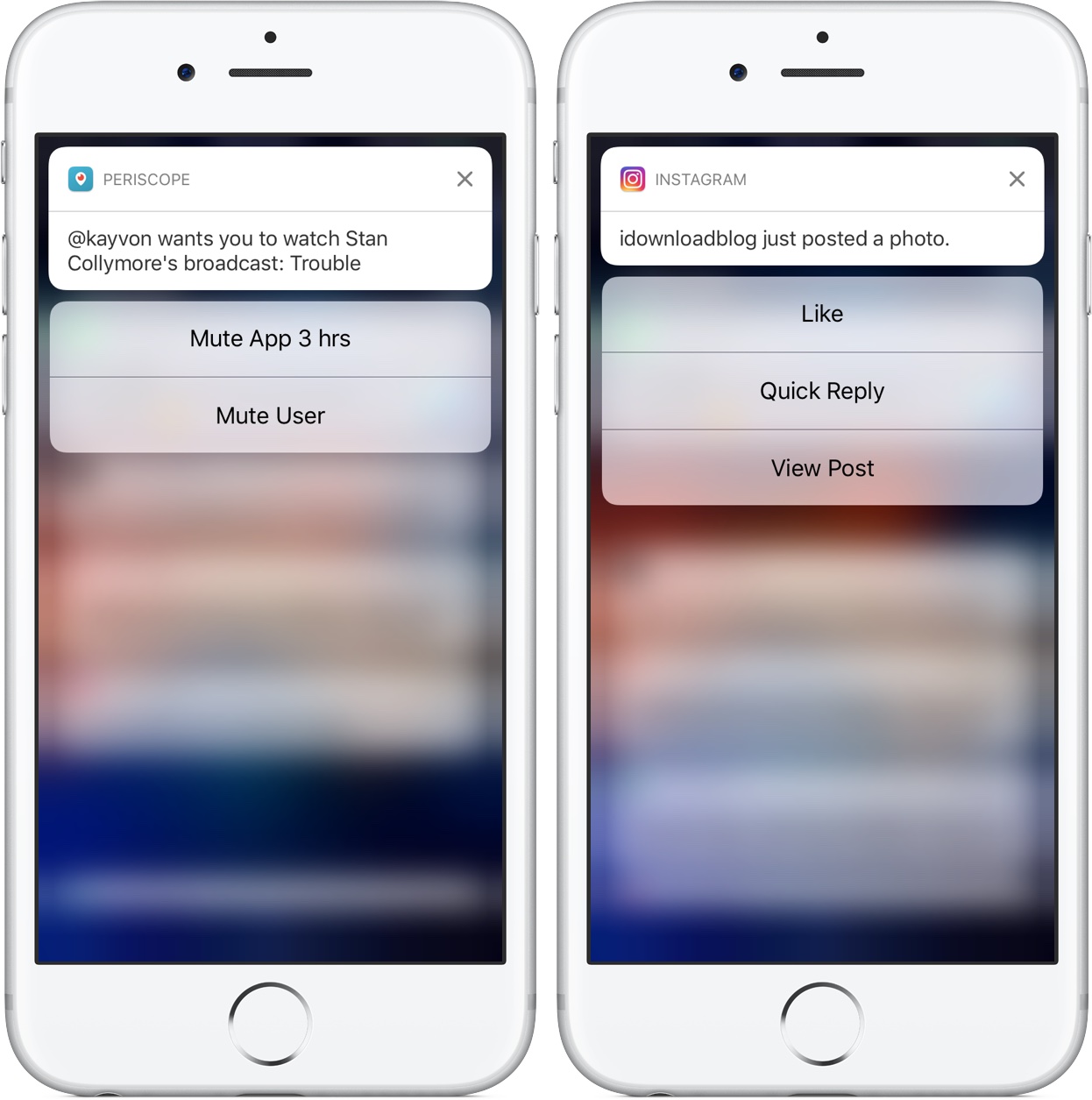iOS 10 Lockscreen rich notifications iPhone screenshot 001