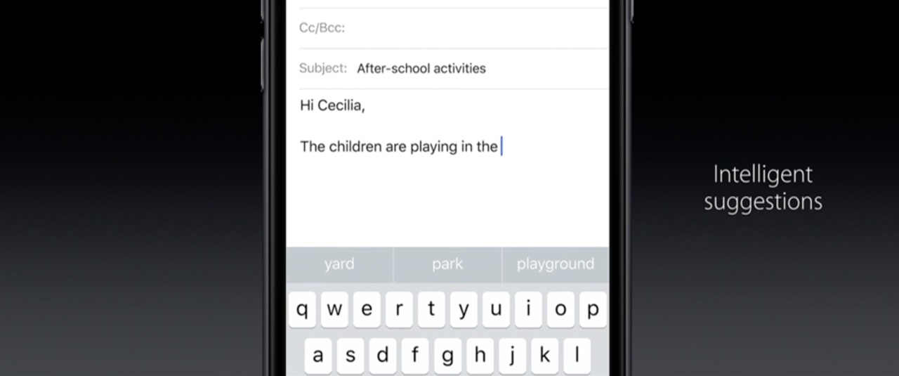 iOS 10 QuickType keyboard Siri suggestions teaser 001