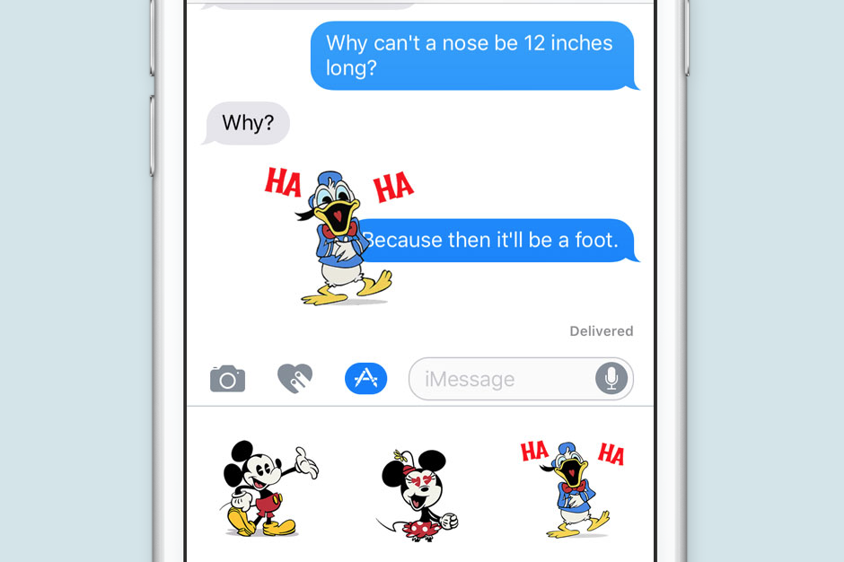 iOS 10 Stickers Messages App iMessage