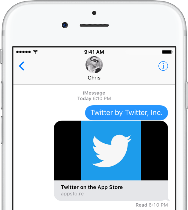 iOS 10 app sharing 3D Touch iPhone screenshot 002