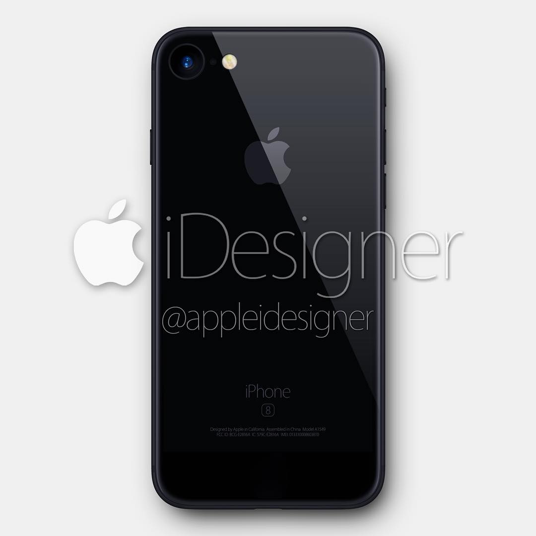 iPhone 7 concept Space Black Force Touch home button AppleiDesigner image 001