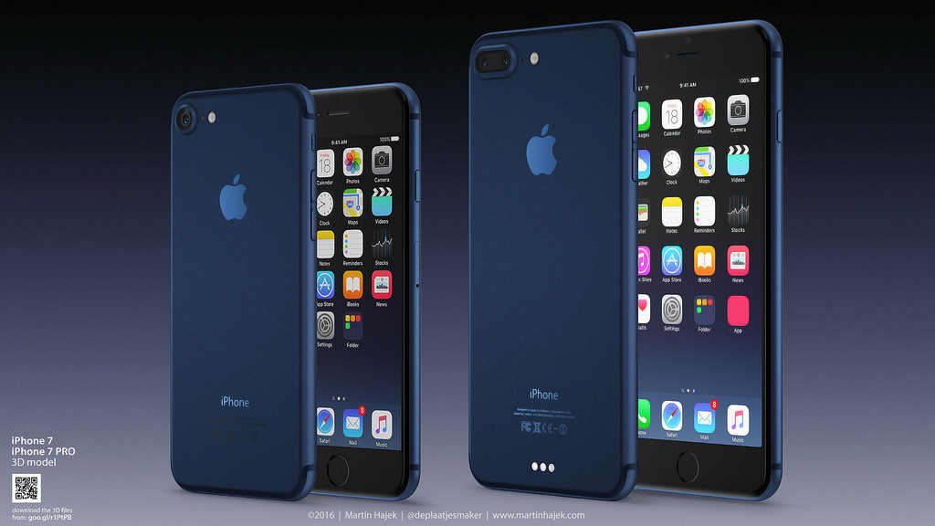 iPhone 7 dark blue Martin Hajek 002