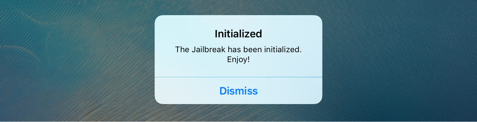 Initialized jailbreak