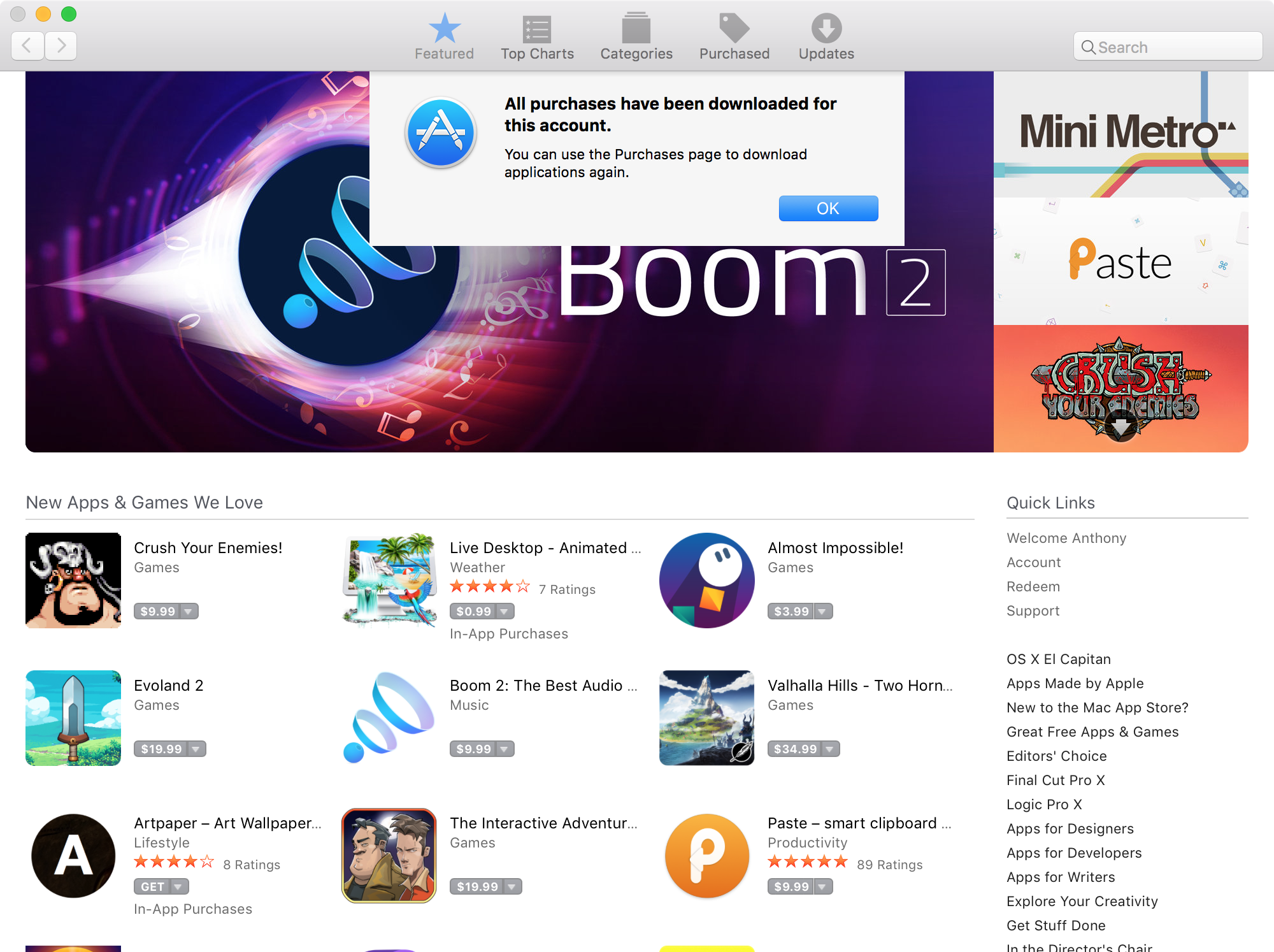 Mac App Store No Unfinished Downloads