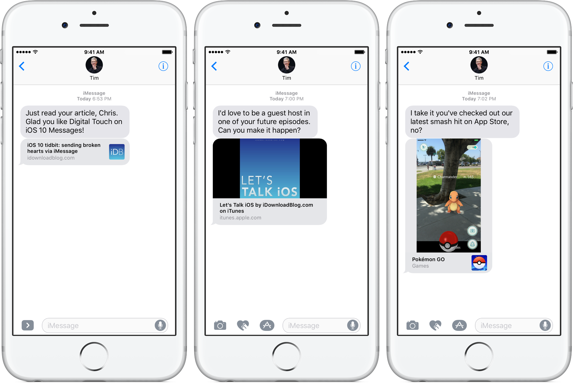 iOS 10 Messages Spotlight Suggestions Safari iTunes App Store silver iPhone screenshot 001