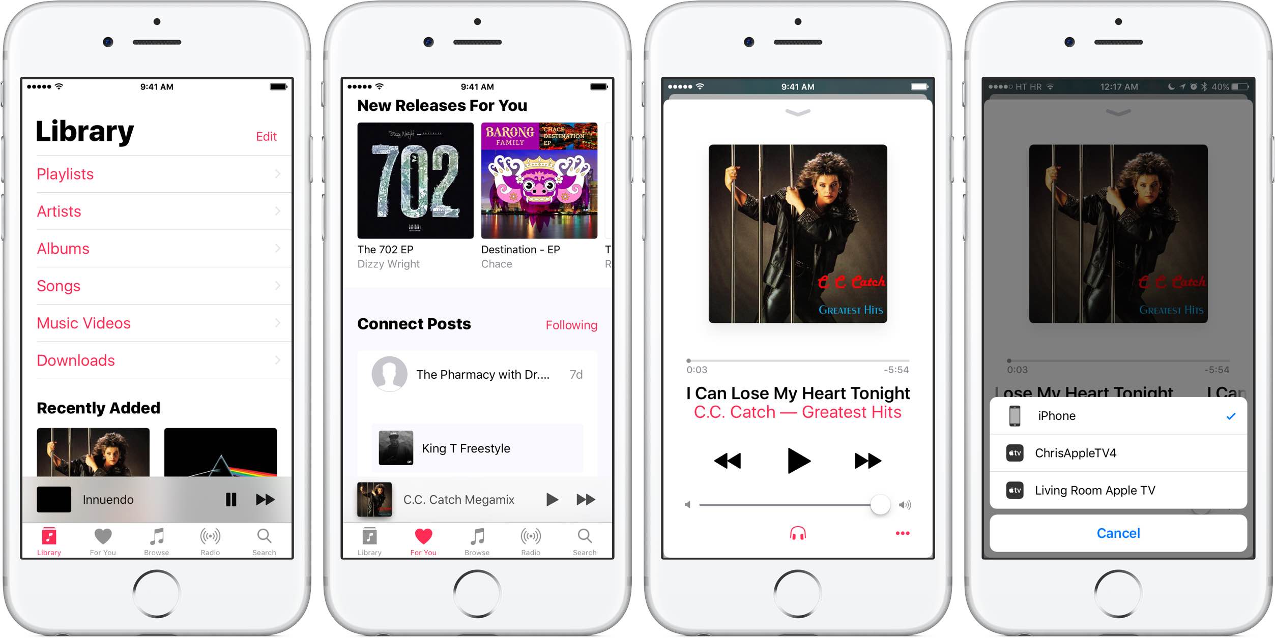 iOS 10 Music teaser silver iPhone screenshot 001