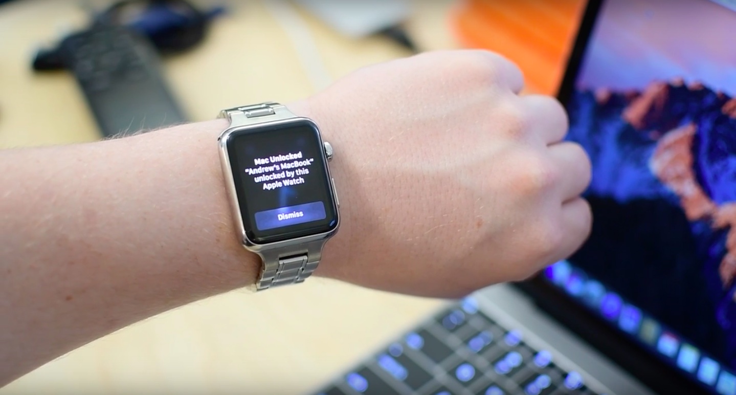 how to use apple watch to unlock macbook air