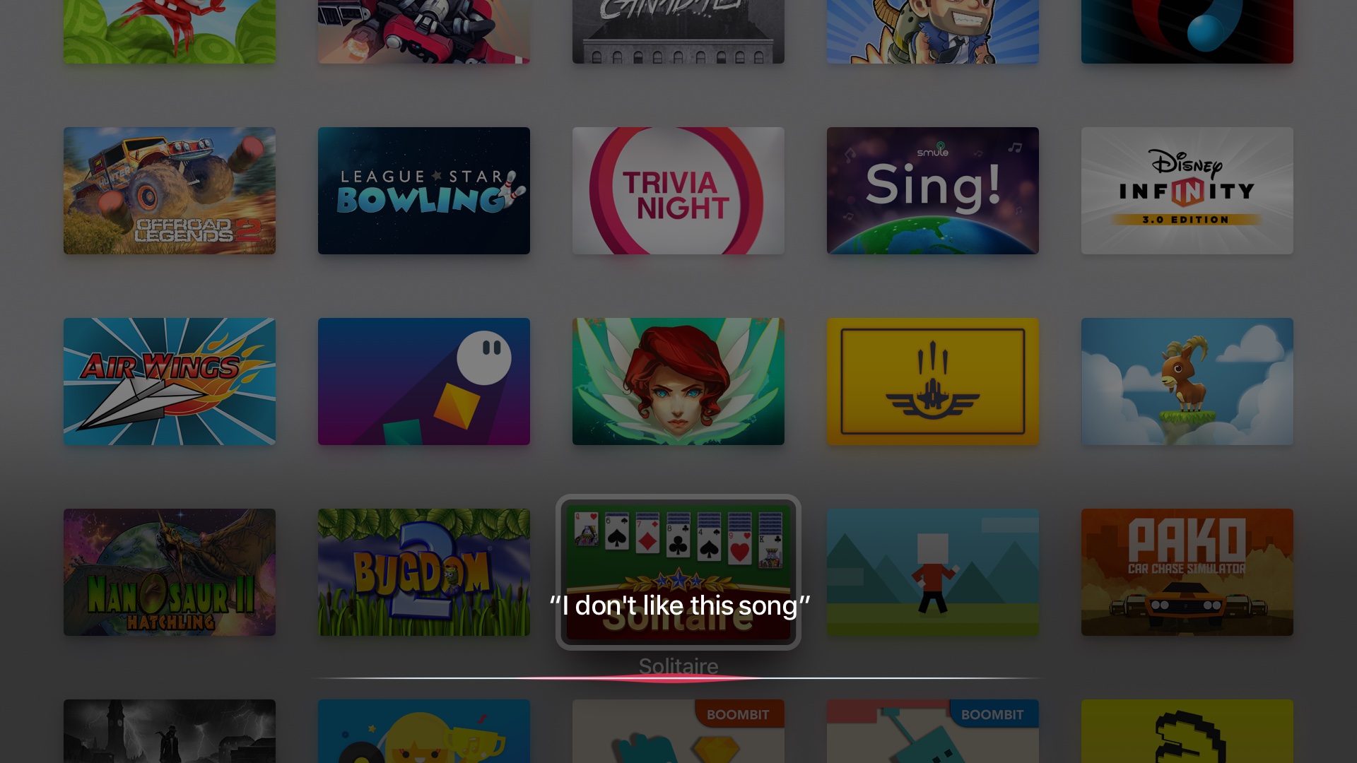 tvOS 10 beta 3 Siri like song Apple TV screenshot 003
