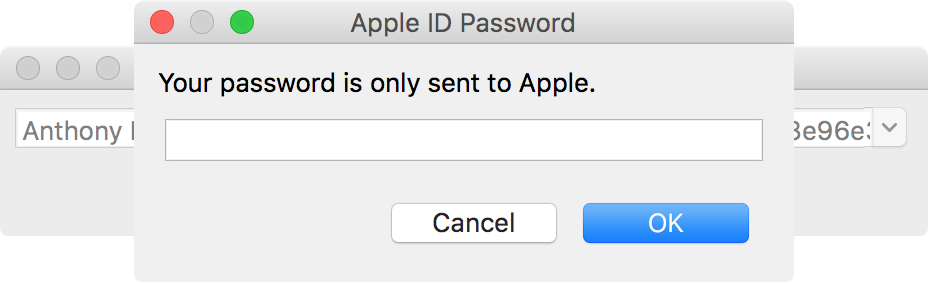 Cydia Impactor Apple ID password