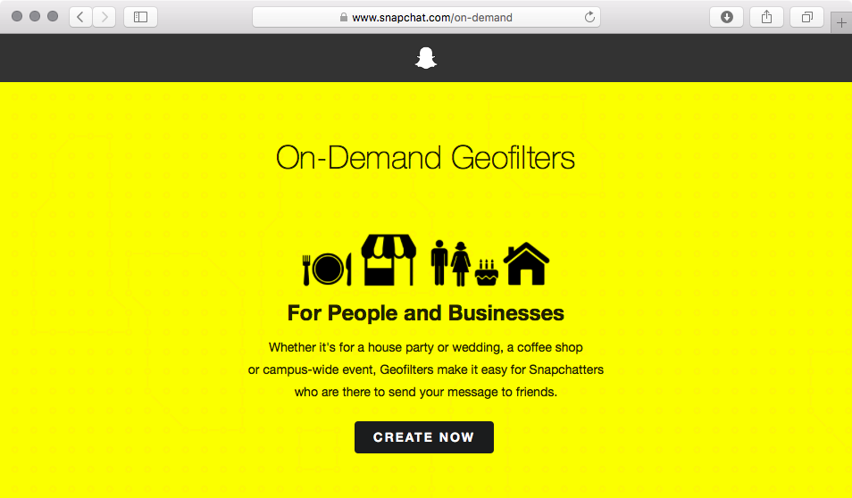 How to Snapchat Geofilter On-Demand web screenshot 003