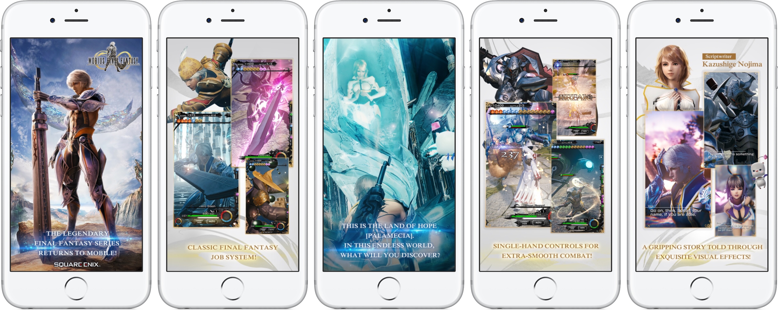 Mobius Final Fantasy iPhone screenshot 001