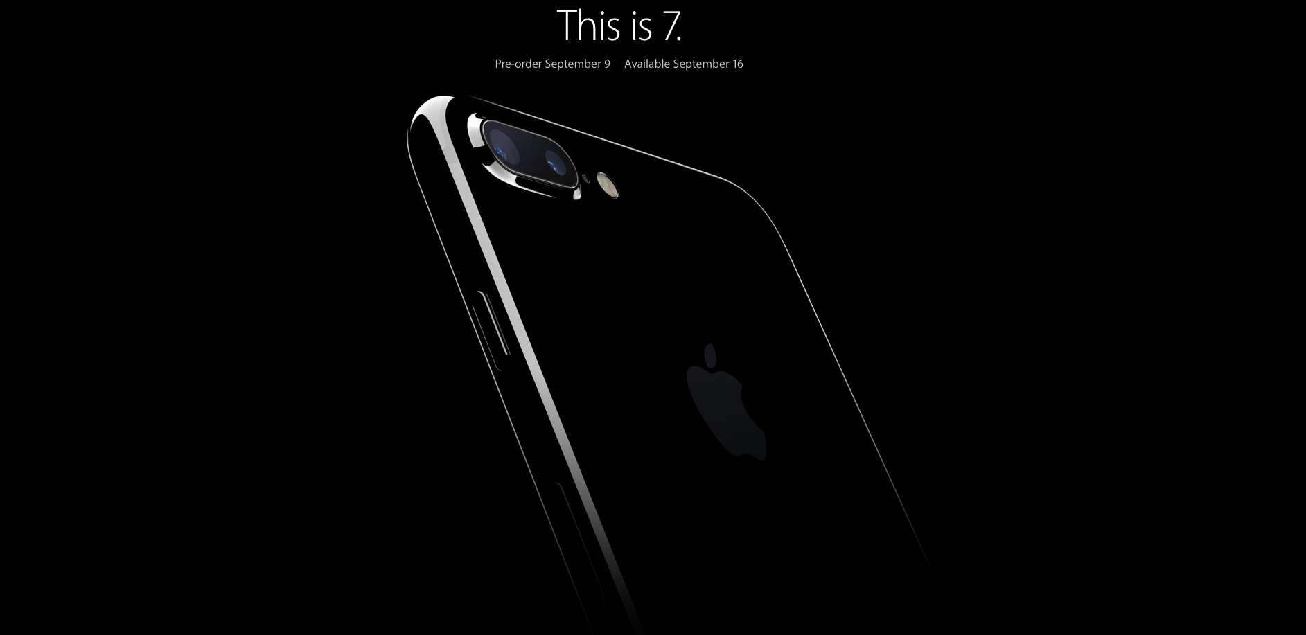 Apple This is iPhone 7 banner