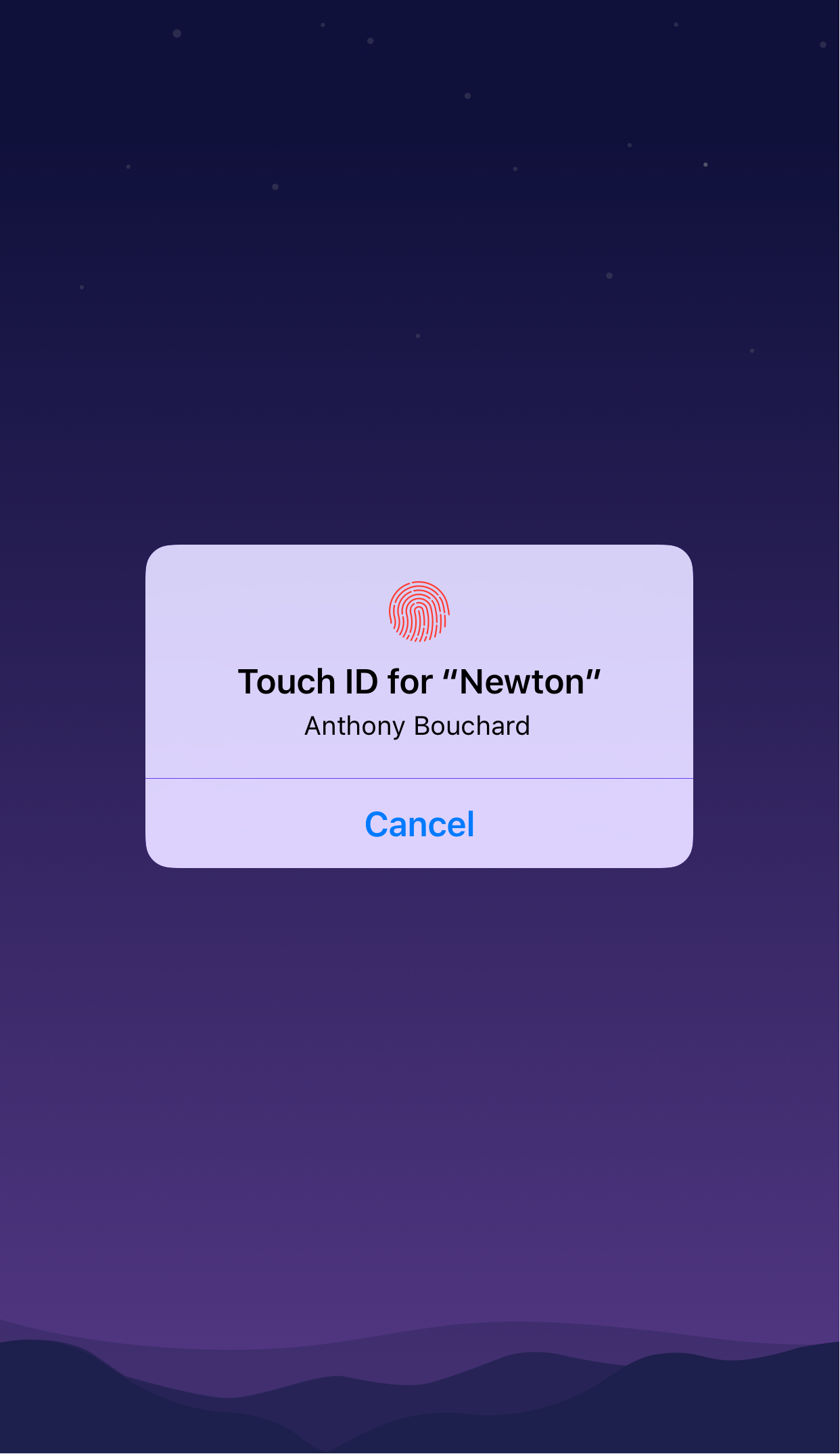 newton-touch-id