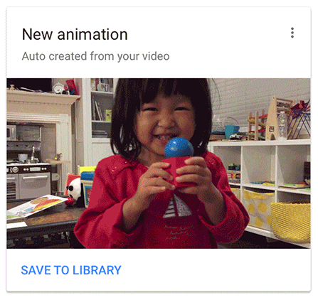 Google Photos 2.2 for iOS animation from video