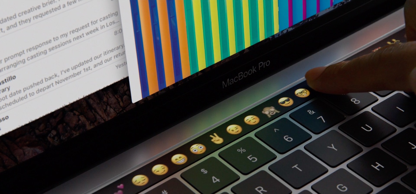 MacBook Pro Touch Bar emoji image 001