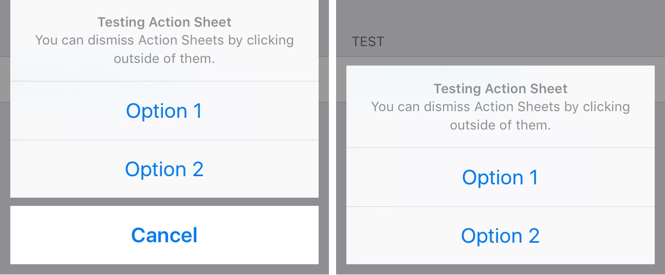 SleekSheets Before After Cancel Button