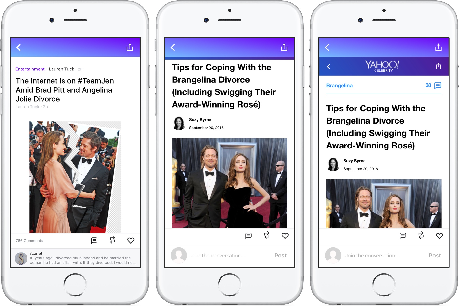 Yahoo Newsroom 1.0 for iOS iPhone screenshot 002
