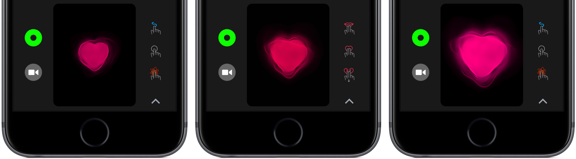 iOS 10 Digital Touch heartbeat iPhone screenshot 002