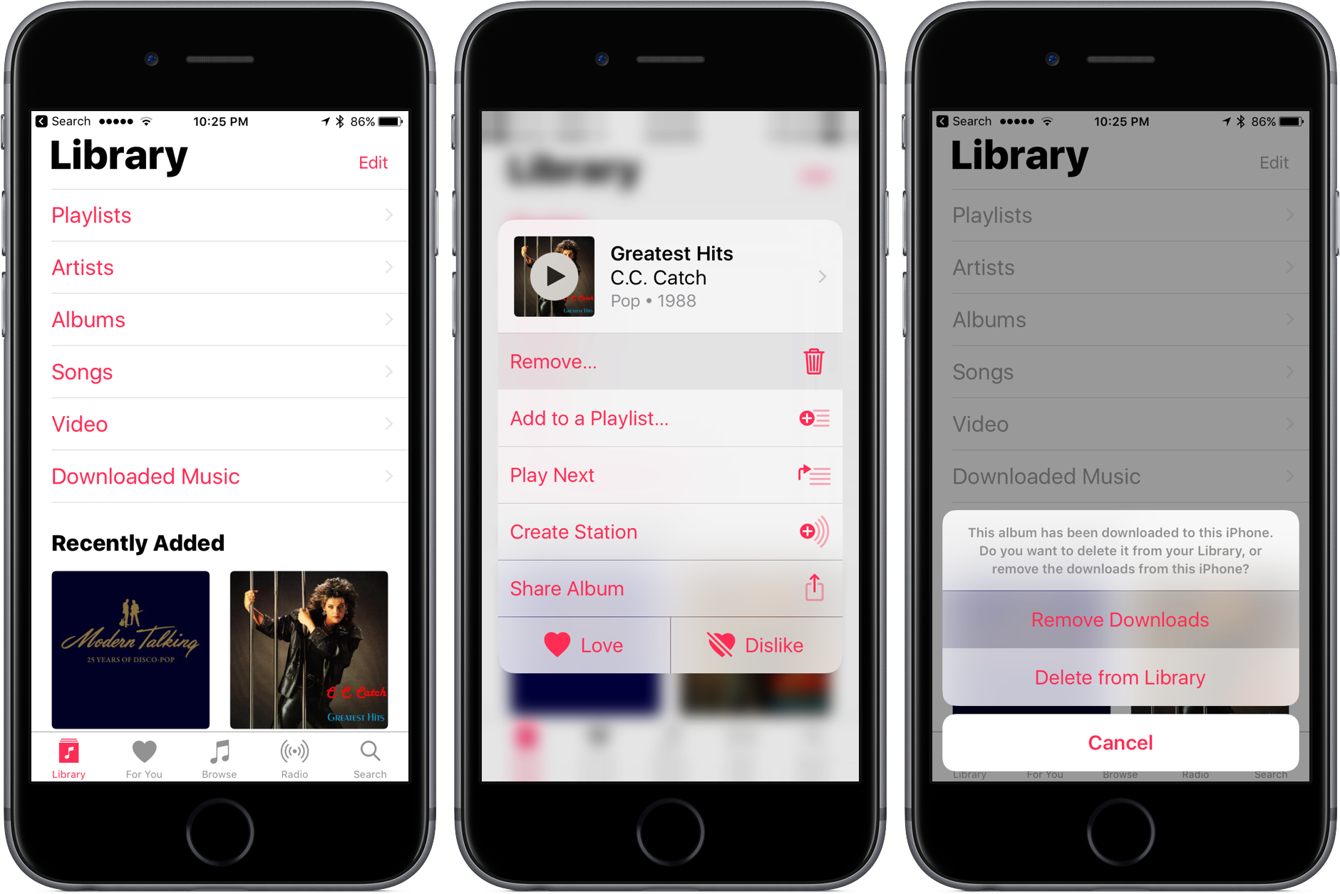 iOS 10 optimize music storage iPhone screenshot 008