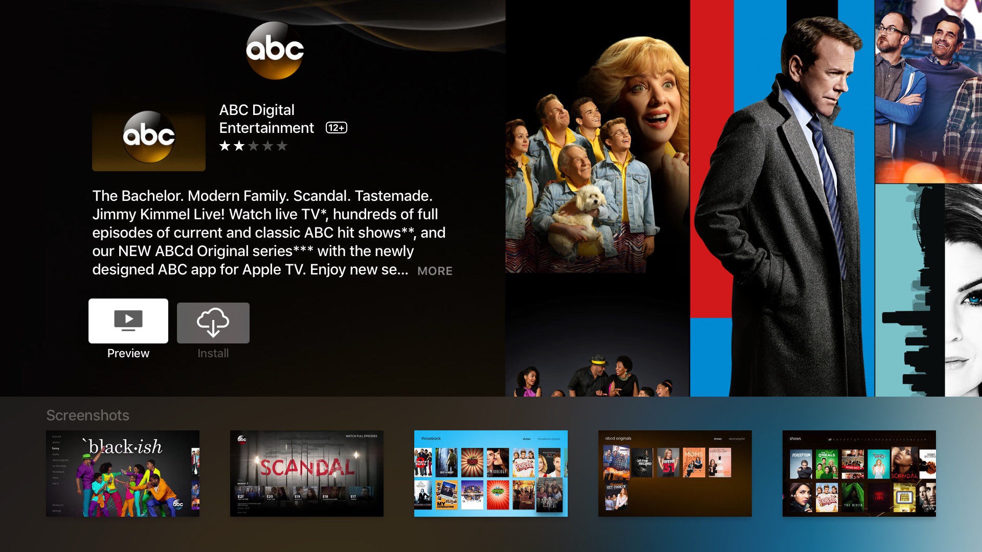 tvOS App Store Purchased Apps All Apple TV screenshot 002