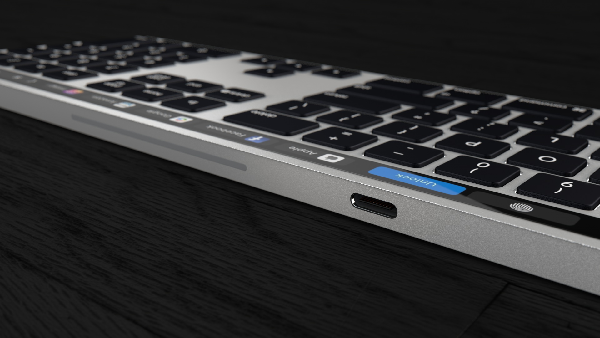 Concept Apple Magic Keyboard Touch Bar image 003
