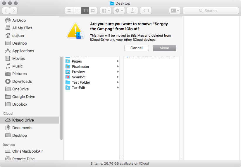 macOS Sierra Desktop and Documents sync iCLoud Drive Mac screenshot 005