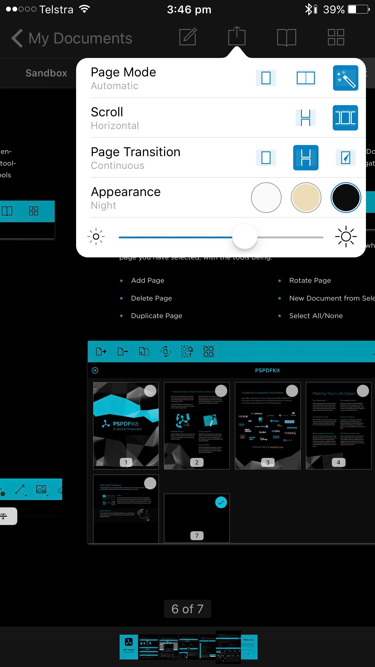 pdf viewer app night mode