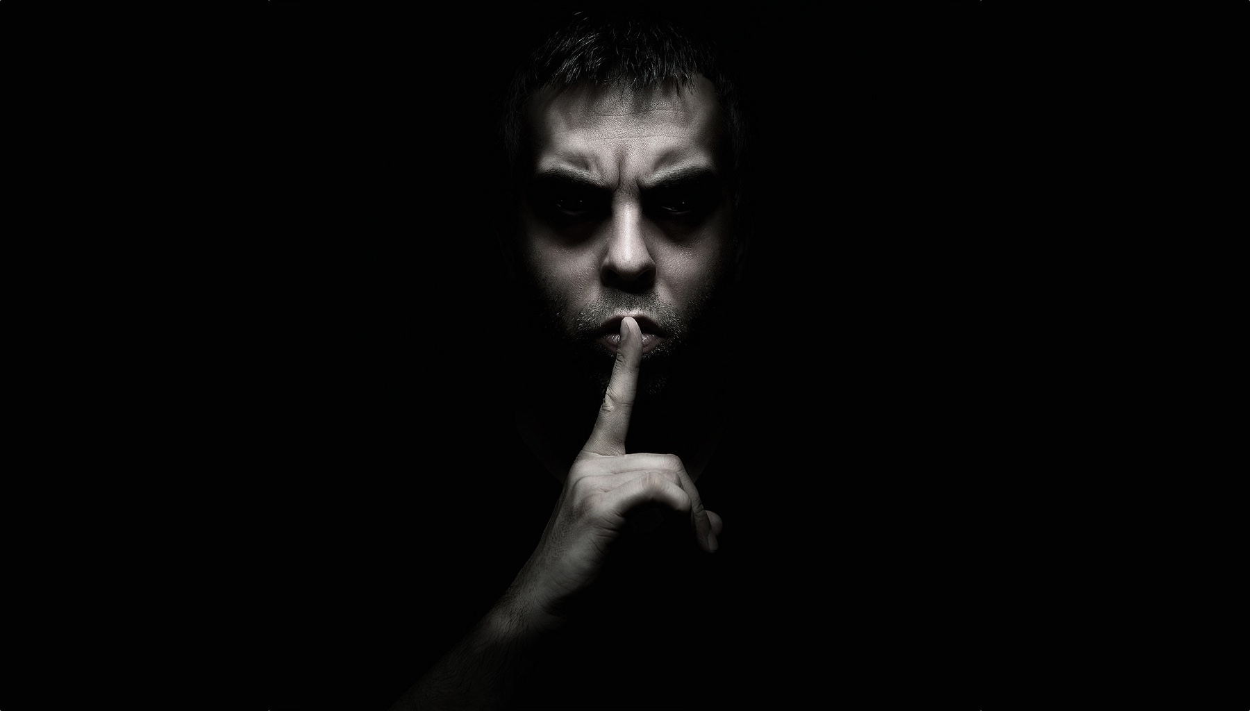 shhh privacy security dark