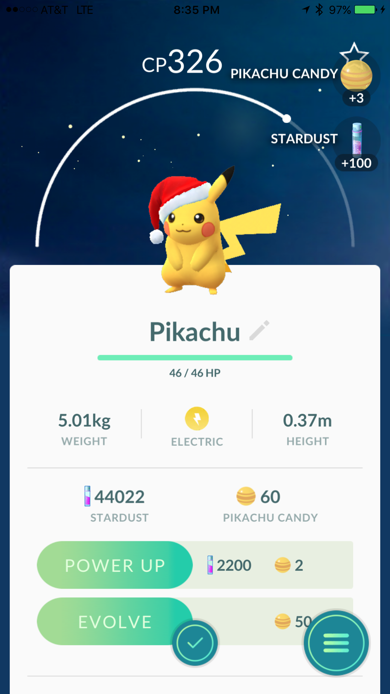 Pikachu Santa Hat