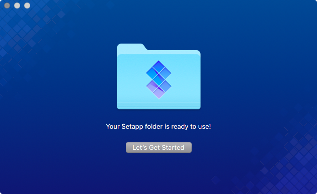 Setapp for macOS splash screen