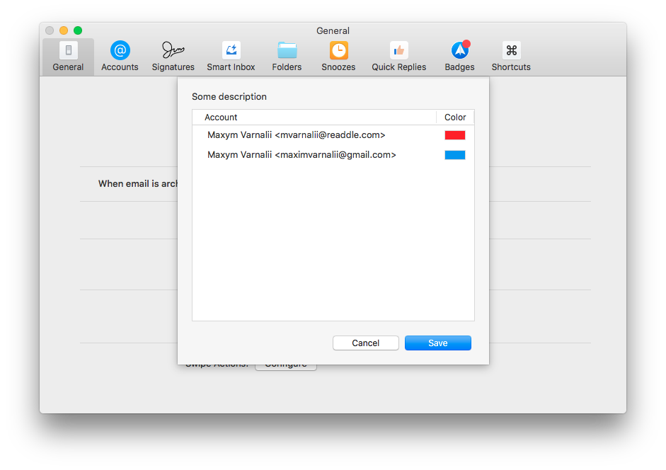 Spark for macOS 1.1 color coding Mac screenshot 001