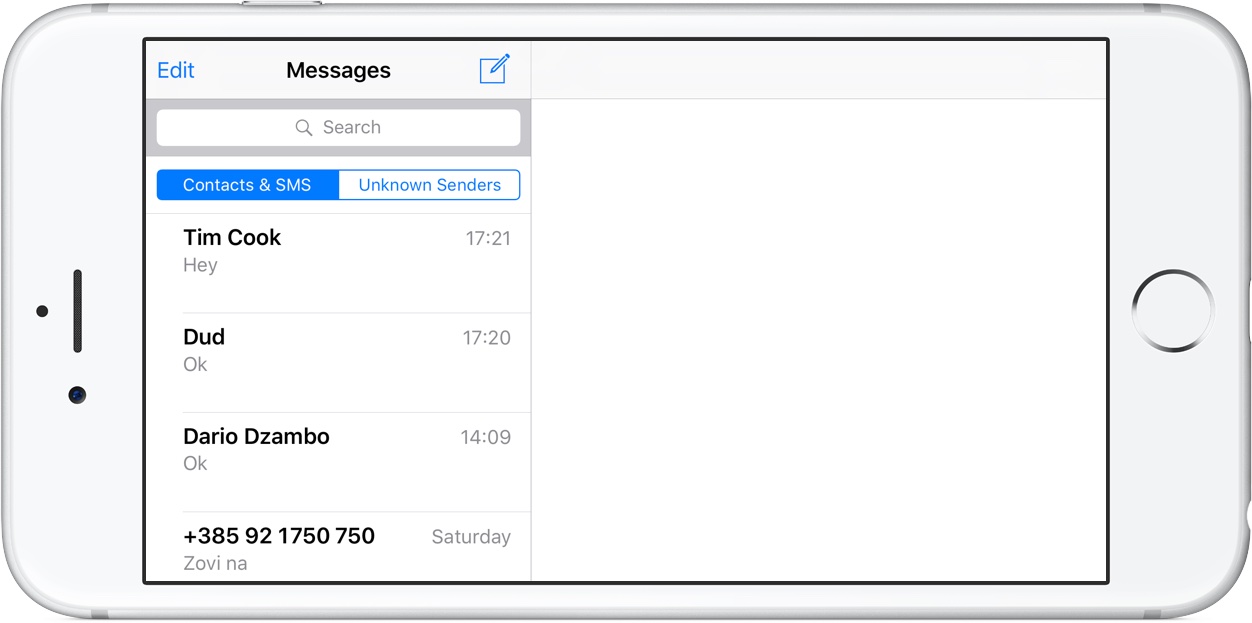 iOS 10 Messages iPhone screenshot 005