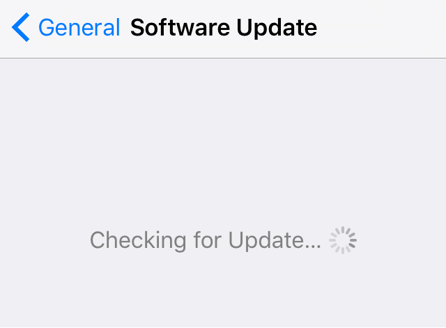 iCloud Notes not syncing - check for iPhone Software Updates
