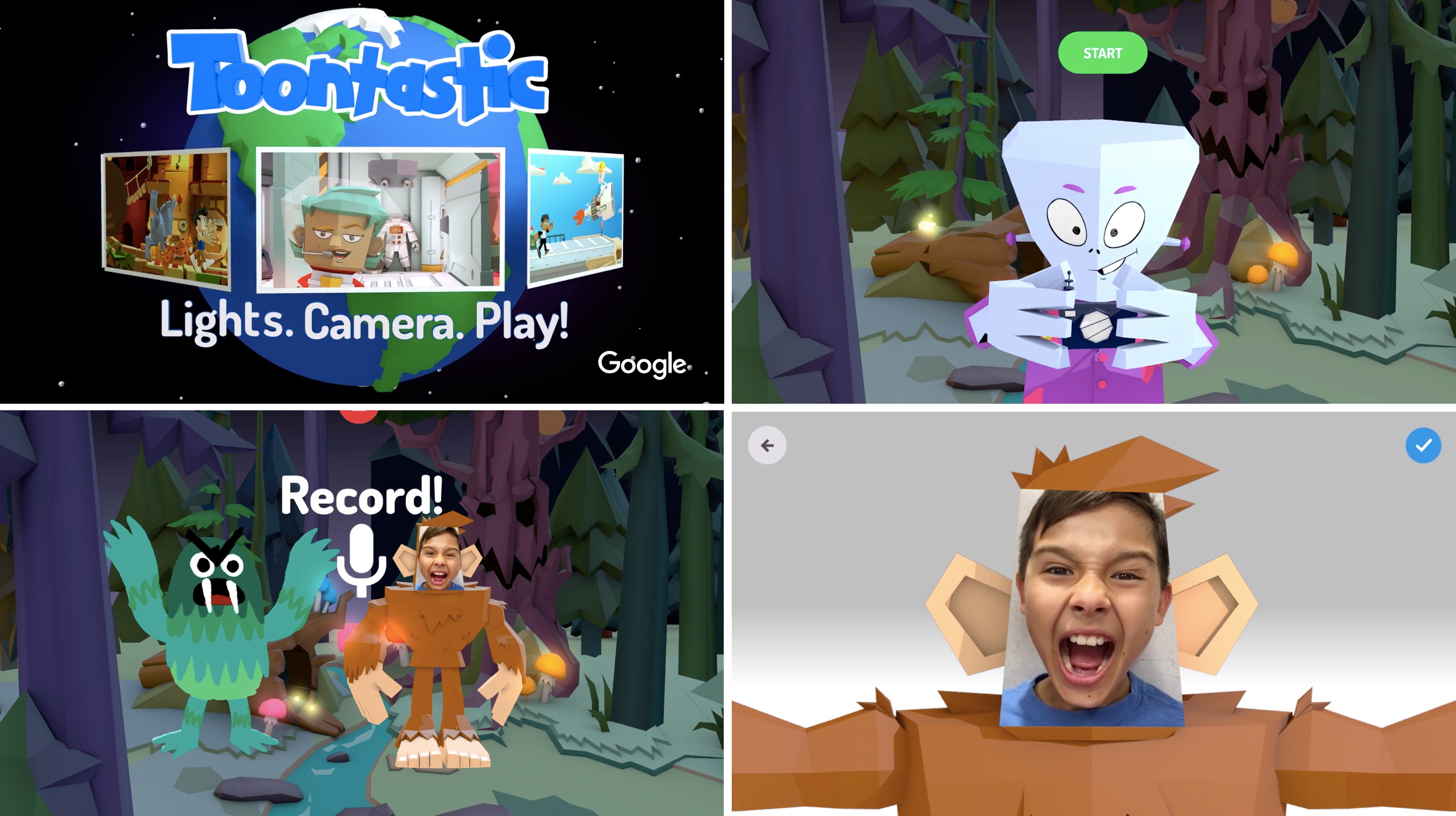 Google launches Toontastic 3D, a playful storytelling app for kids