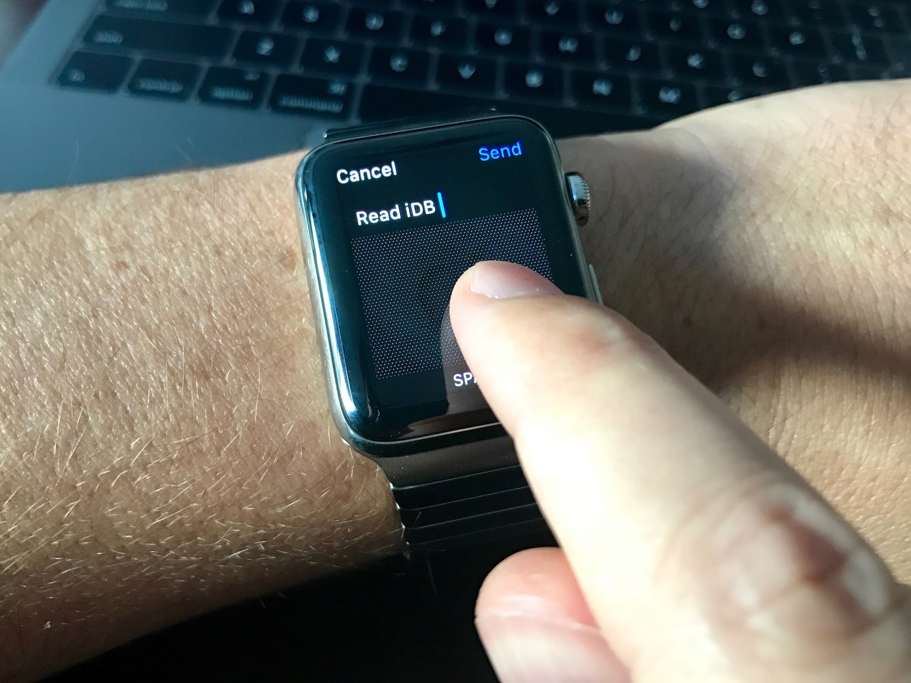 how to write a 9 on apple watch